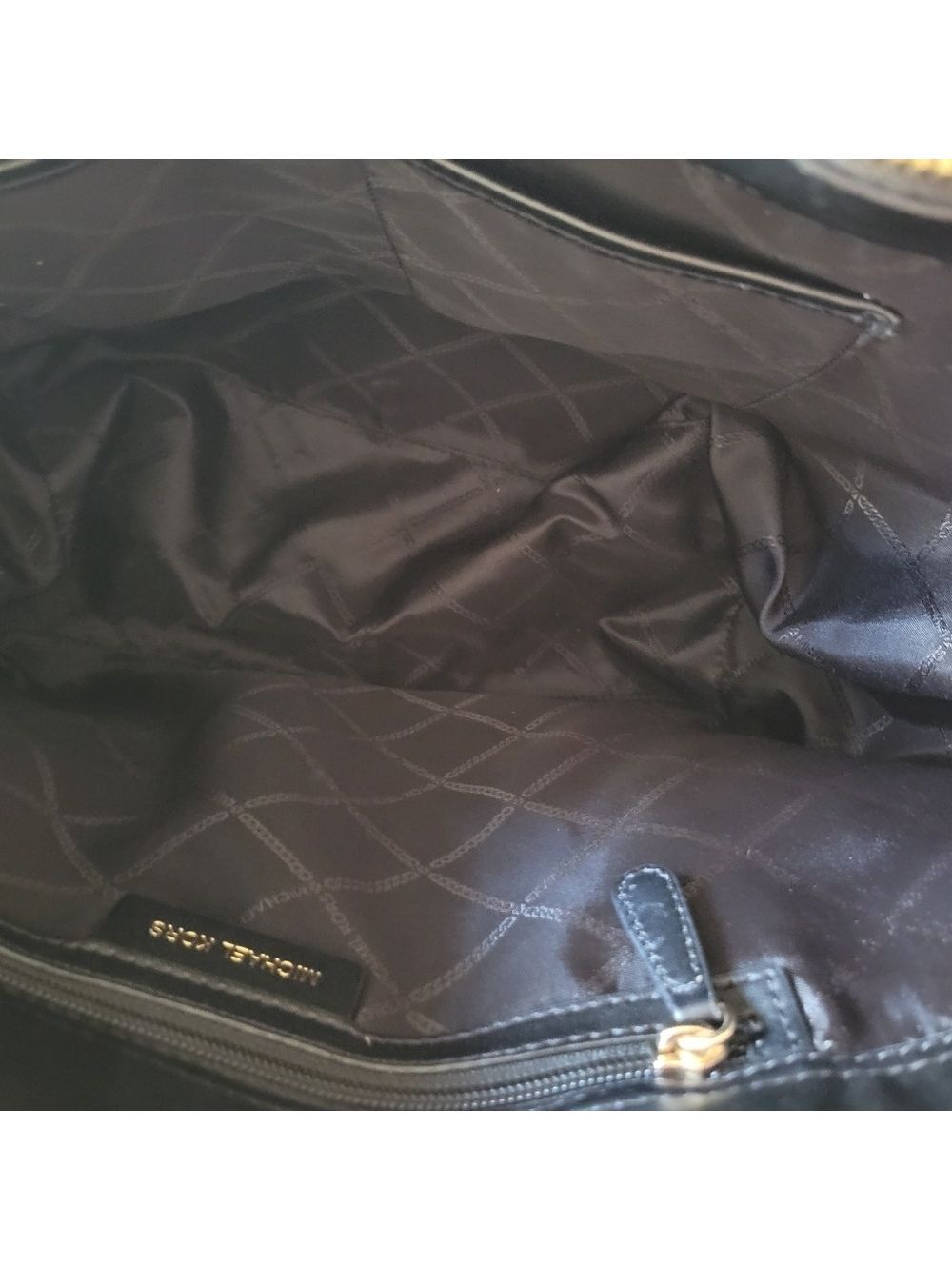Michael Kors Black and Gold Studded Tote - Picture 9 of 9